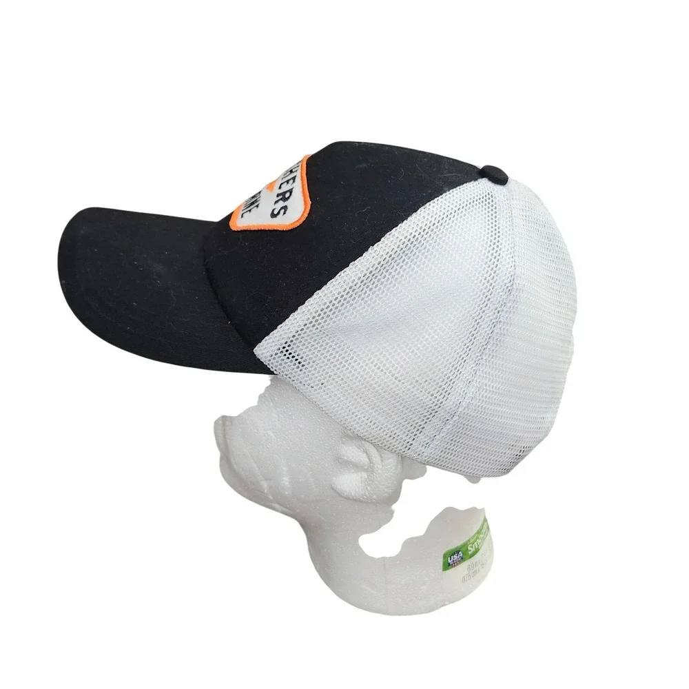 Brothers Osborne Trucker Hat Black White Orange Mesh Snapback Tour Merch Cap